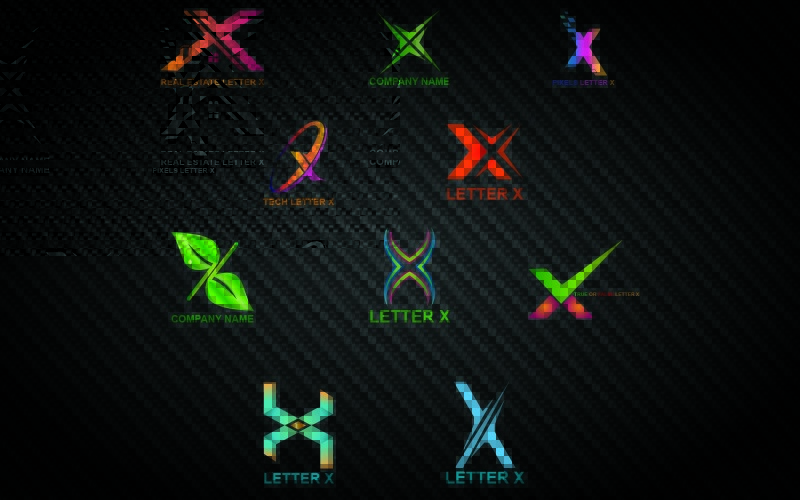 Letter X Logo Template For All Companies And Brand