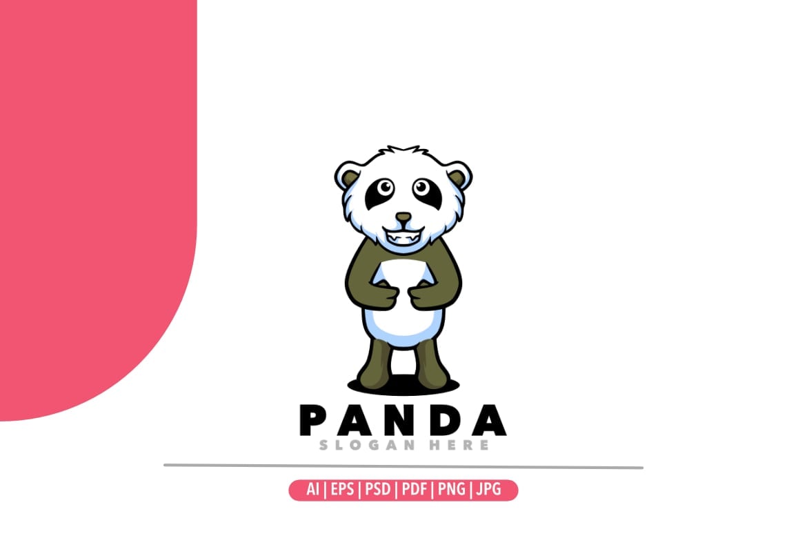 Kit Graphique #371036 Enfants Panda Divers Modles Web - Logo template Preview