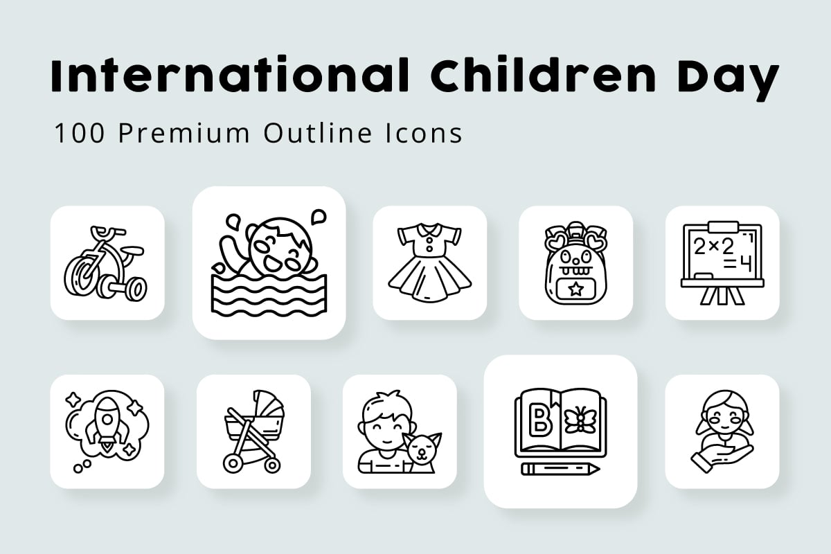 Kit Graphique #371094 Enfant Droits Divers Modles Web - Logo template Preview