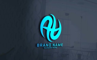 Creative Company Two Letter AA Logo Design