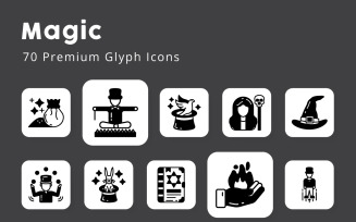 Magic 70 Premium GLyph Icons