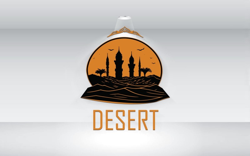 Desert Sands Logo Vector File Template Logo Template