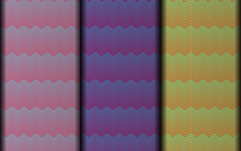 Set of seamless geometric pattern design Pattern