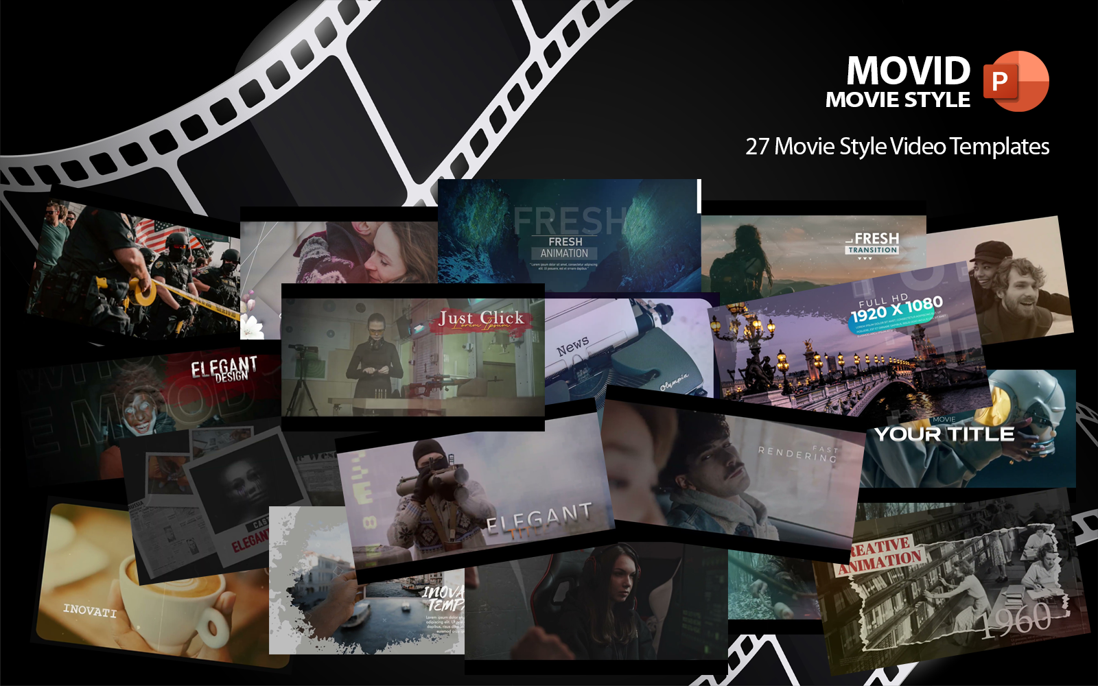 Movid Movie Style Template