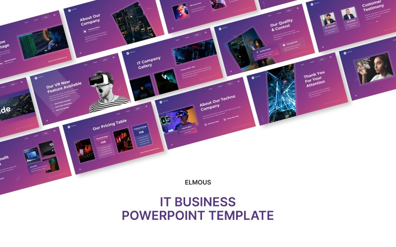 IT Powerpoint Presentation Template PowerPoint Template