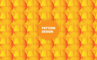 Vector geometric element pattern design template