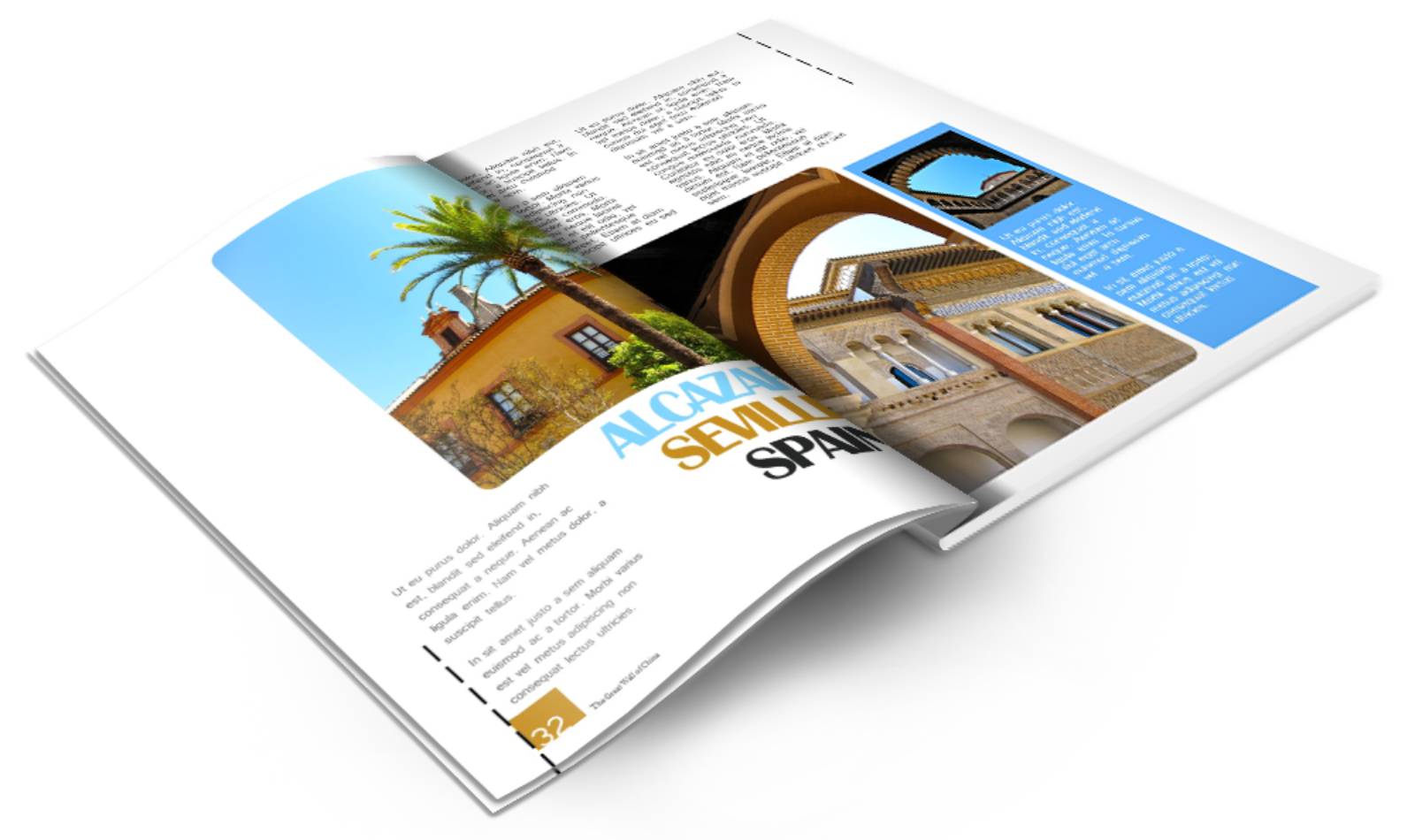 Template #371338 Magazine Template Webdesign Template - Logo template Preview