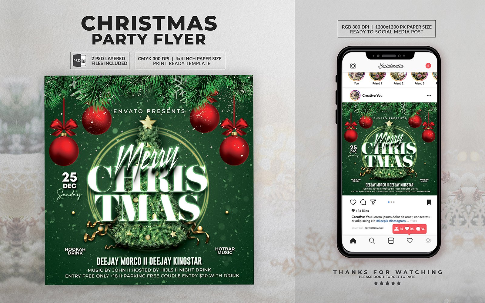 Template #371369 Christmas 2024 Webdesign Template - Logo template Preview