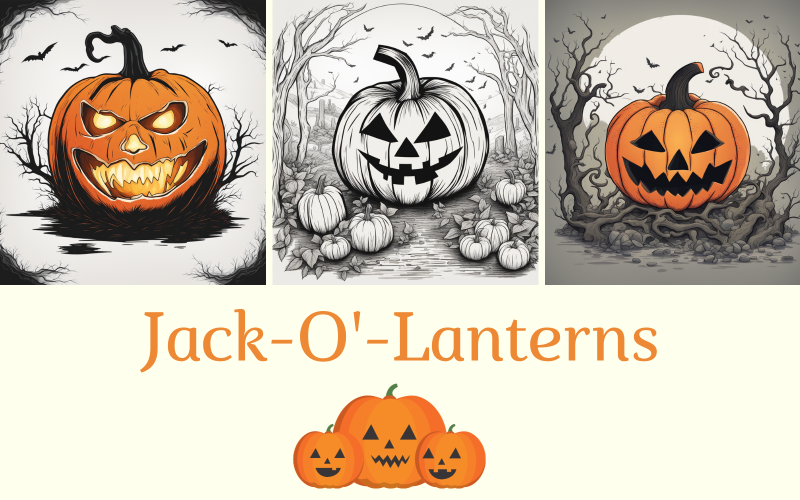Pumpkin Carving Stencils for the Most Spooktacular Jack-O'-Lanterns Illustration