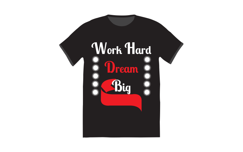Text t-shirt design template T-shirt