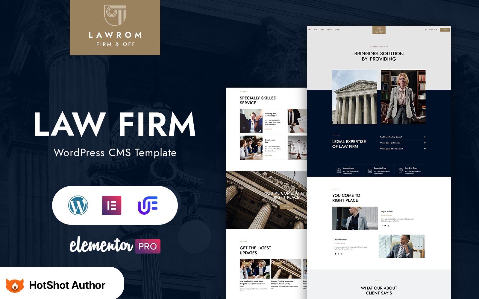 Kit Graphique #371470 Agence Barrister Web Design - Logo template Preview
