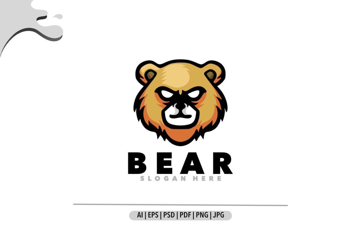 Template #371521 Angry Bear Webdesign Template - Logo template Preview