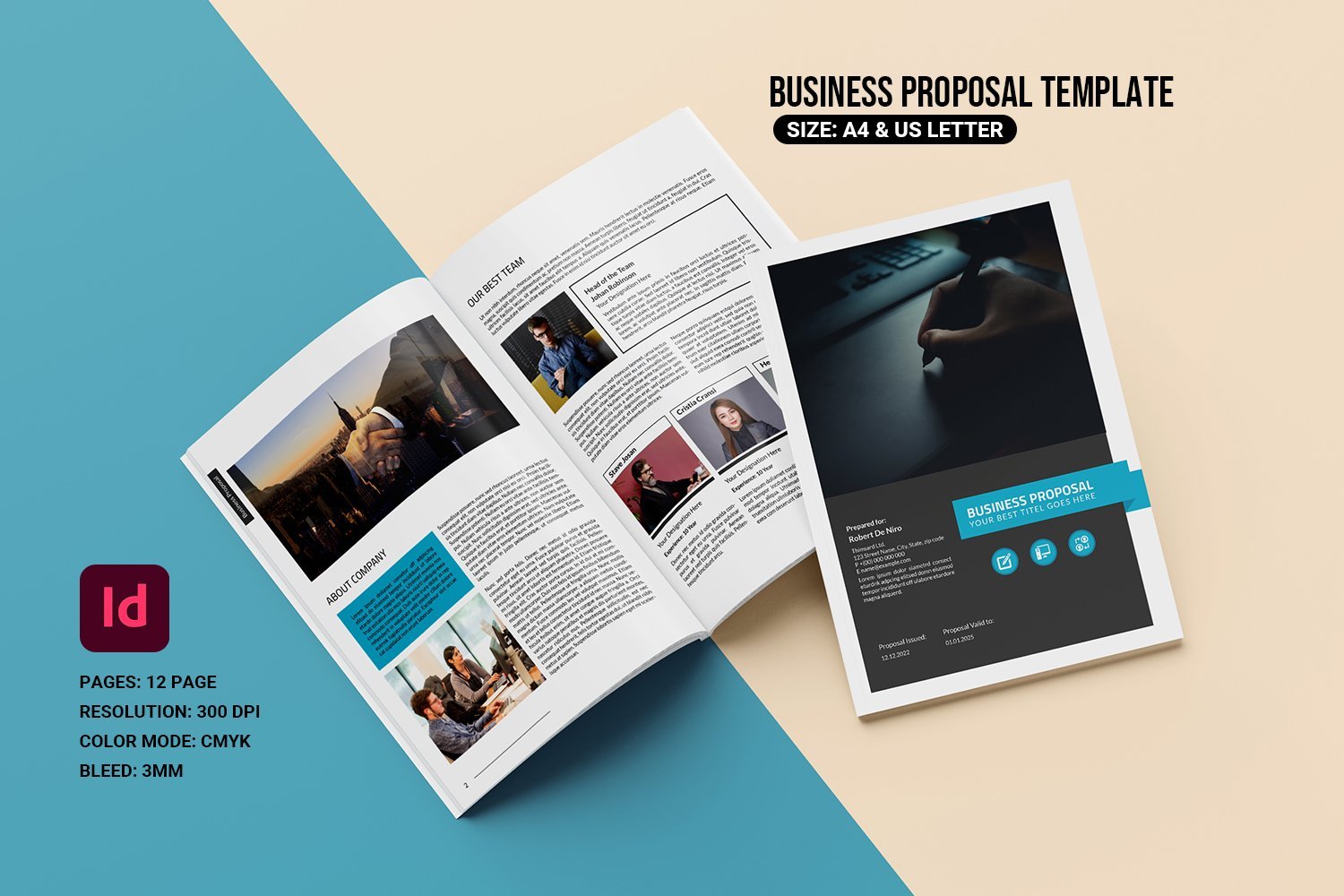 Template #371545 Proposal Template Webdesign Template - Logo template Preview