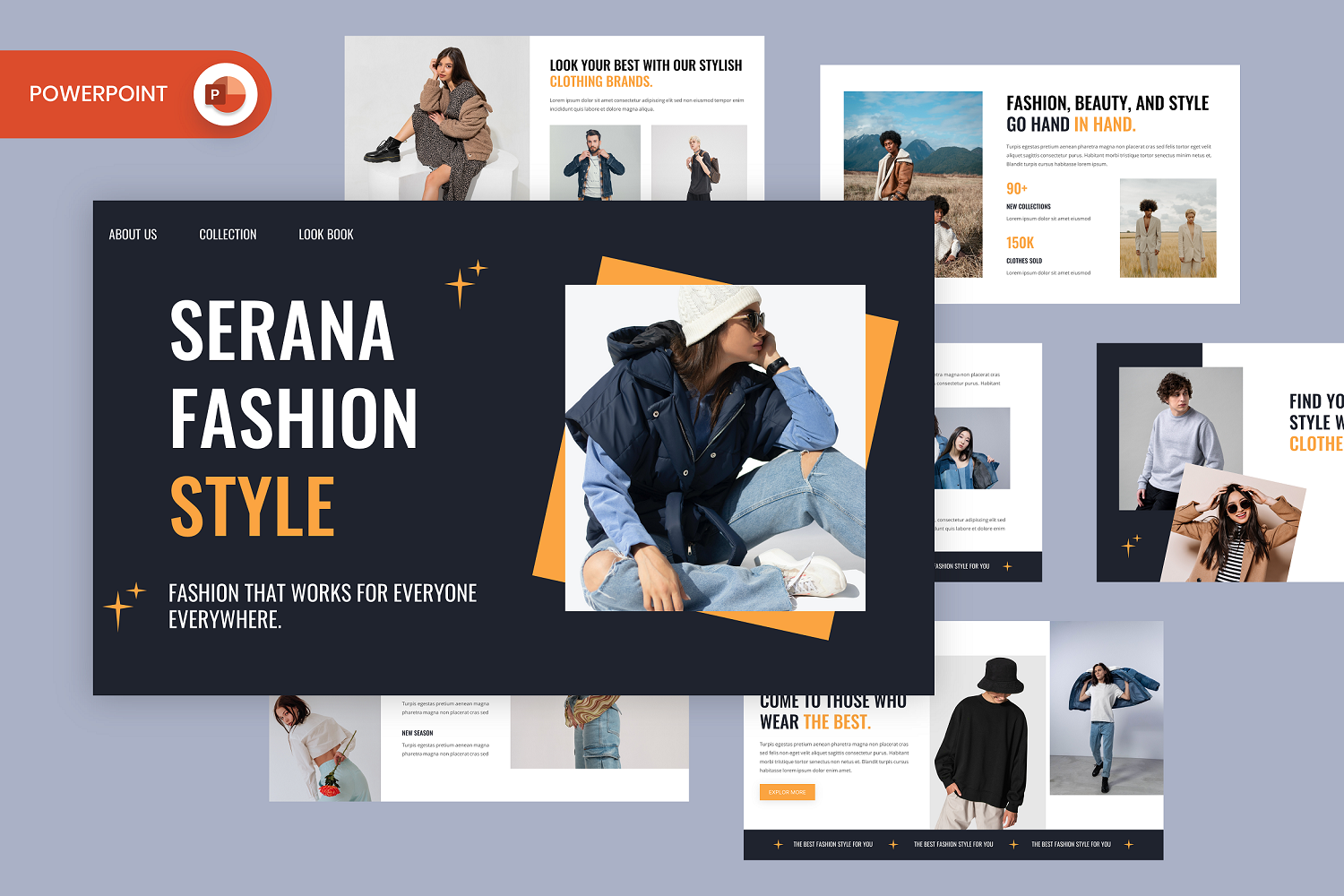 Serana - Fashion PowerPoint Template