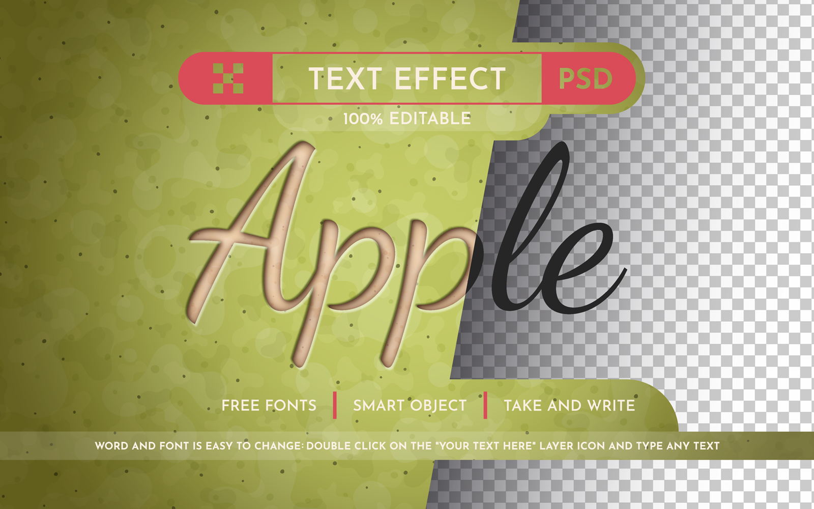 Template #371688 Text Effect Webdesign Template - Logo template Preview