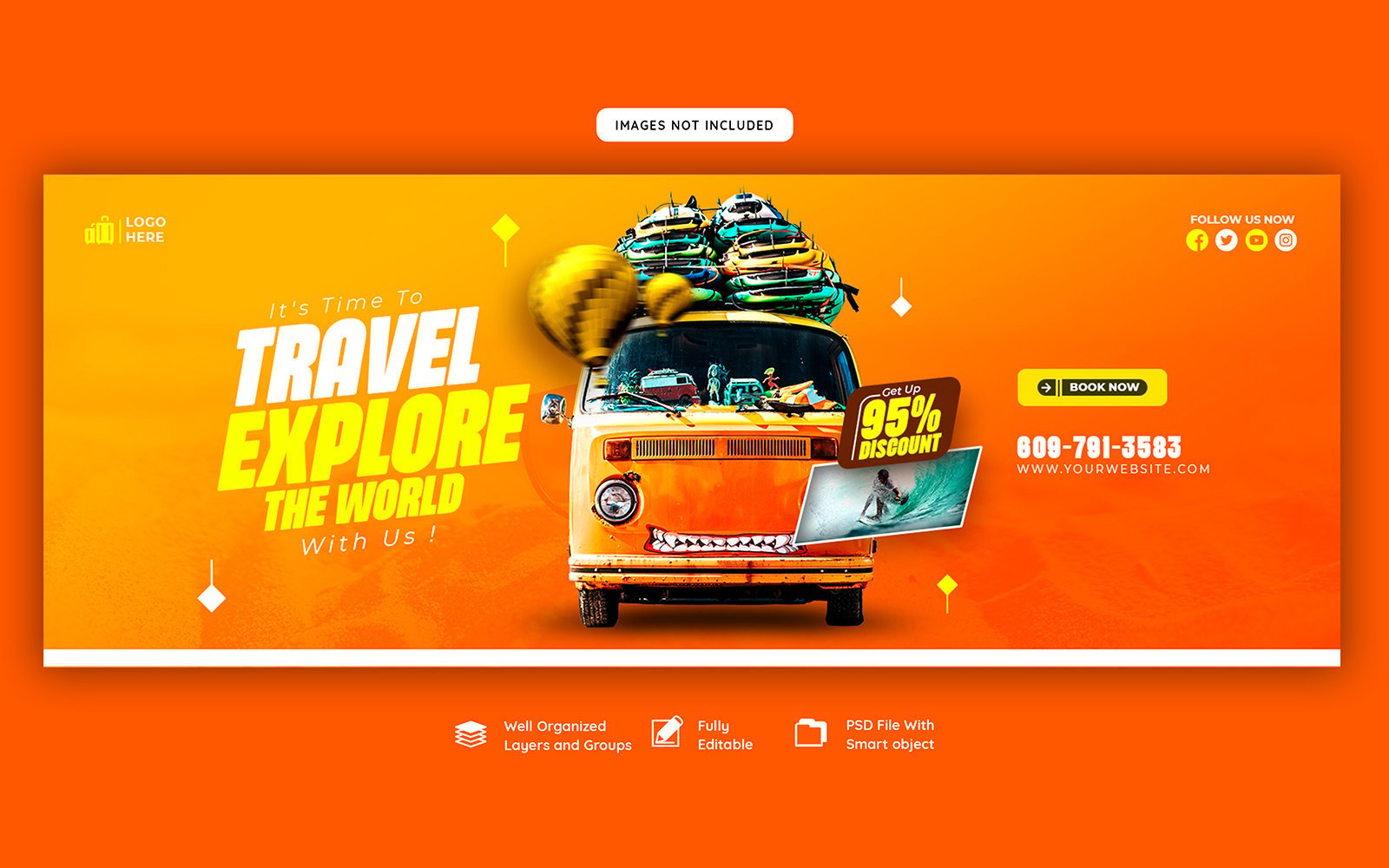 Template #371694 Promotion Travel Webdesign Template - Logo template Preview