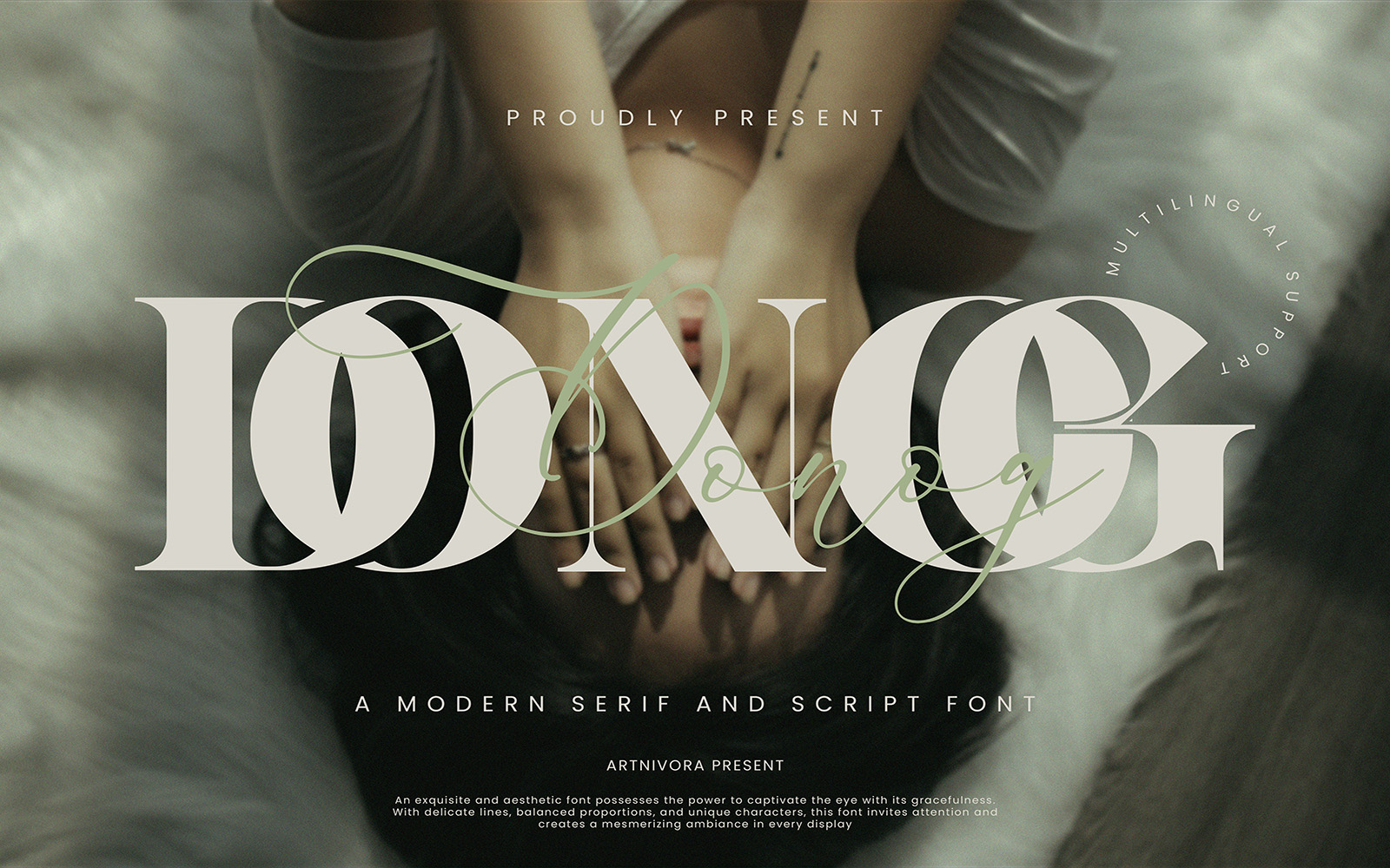 Template #371697 Fonts Display Webdesign Template - Logo template Preview