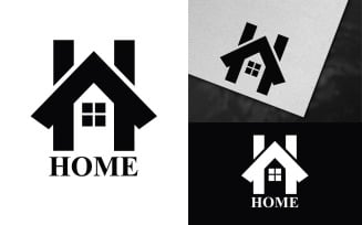 Home Logo Template Design.