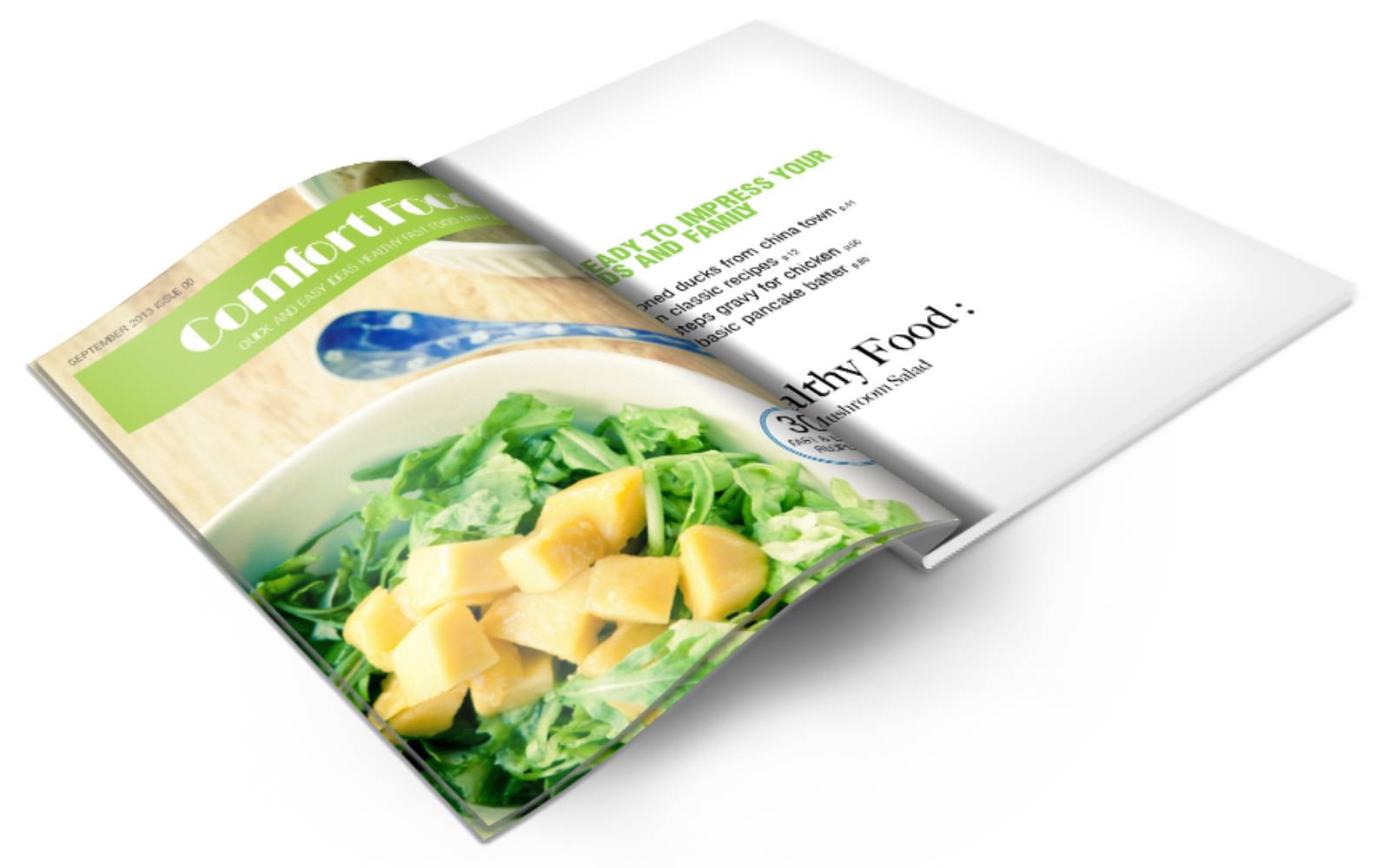Template #371790 Food Magazine Webdesign Template - Logo template Preview