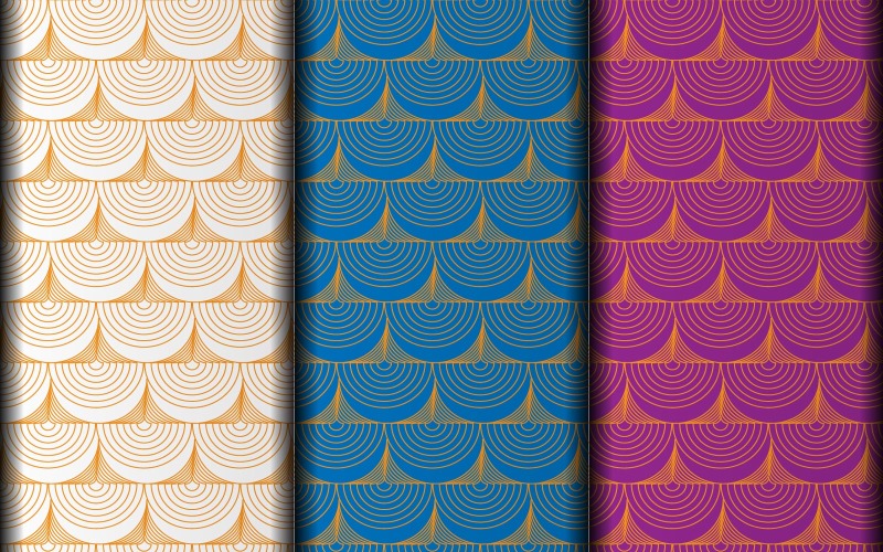 Abstract geometric seamless eps pattern artwork template Pattern