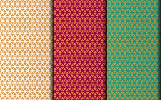 Floral seamless geometric vector eps pattern design