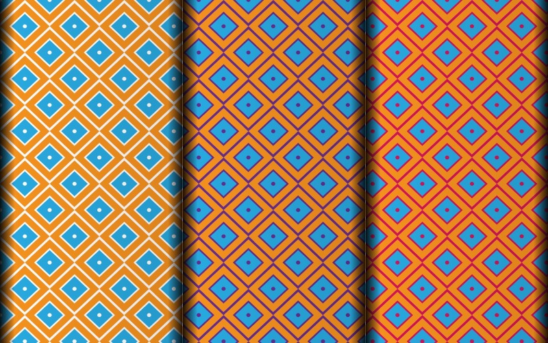 Vector seamless floral retro pattern design Pattern