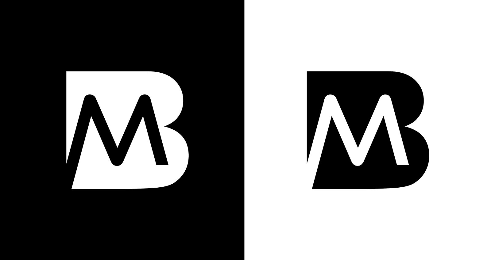 Kit Graphique #371898 Bm Letter Divers Modles Web - Logo template Preview