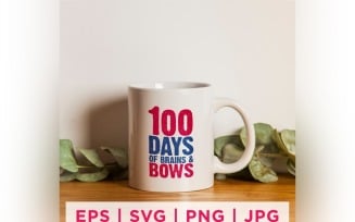 100 Days Of Brains & Bows Quote Stickers
