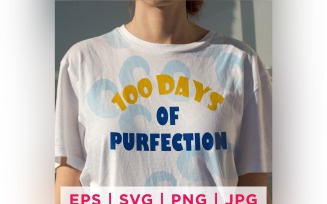 100 Days Of Perfection Quote Stickers