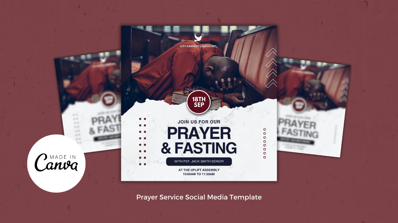 Template #371942 Designs Prayer Webdesign Template - Logo template Preview