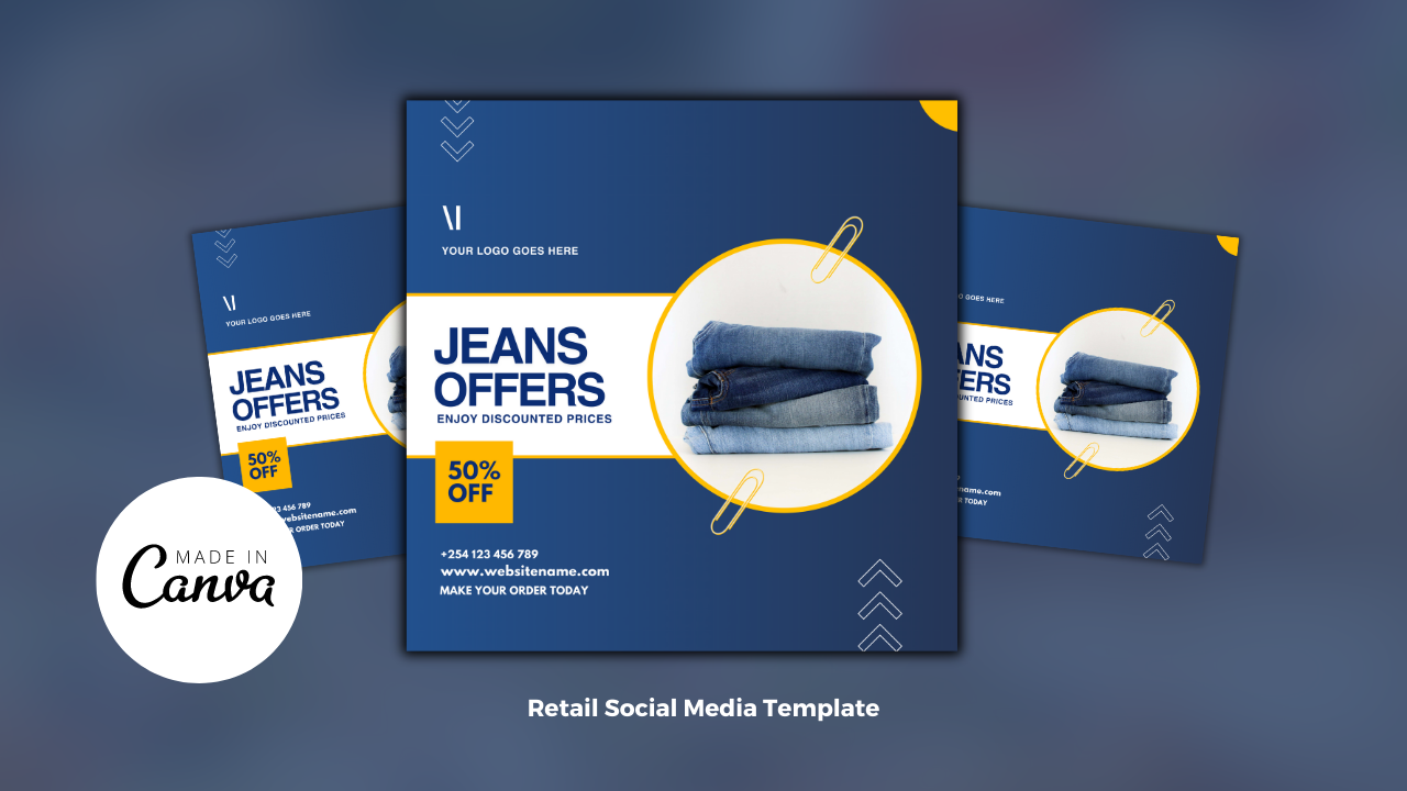 Template #371945 Sales Jeans Webdesign Template - Logo template Preview