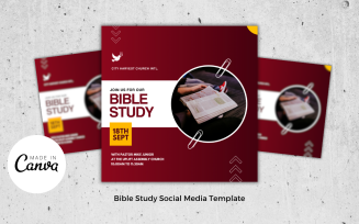 Bible Study Flier Template
