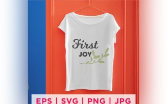 First Joy Baby Milestone Design's Quote Stickers