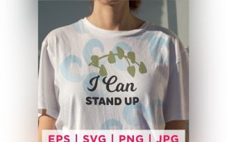 I Can Stand Up Baby Milestone Design's Quote Stickers