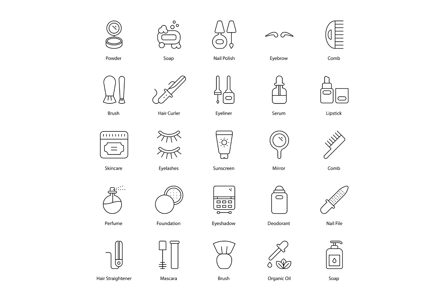 Kit Graphique #372132 Cream Icons Divers Modles Web - Logo template Preview