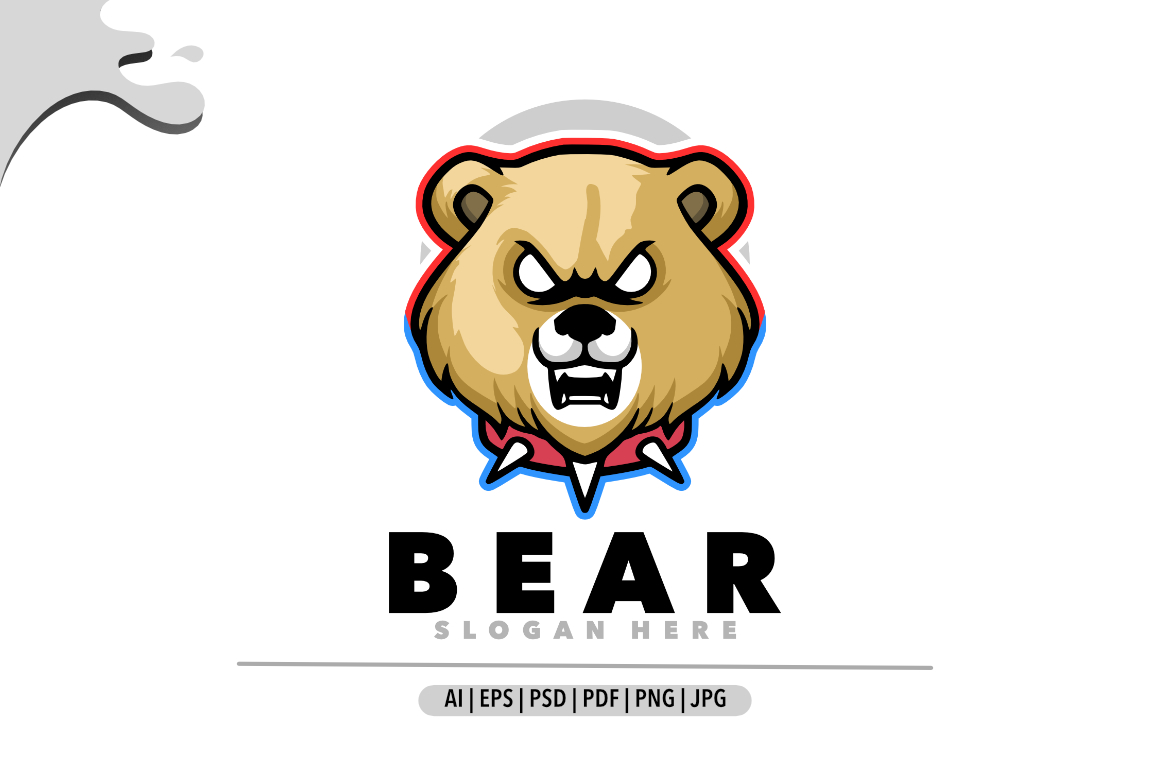 Template #372145 Grizzly Bear Webdesign Template - Logo template Preview