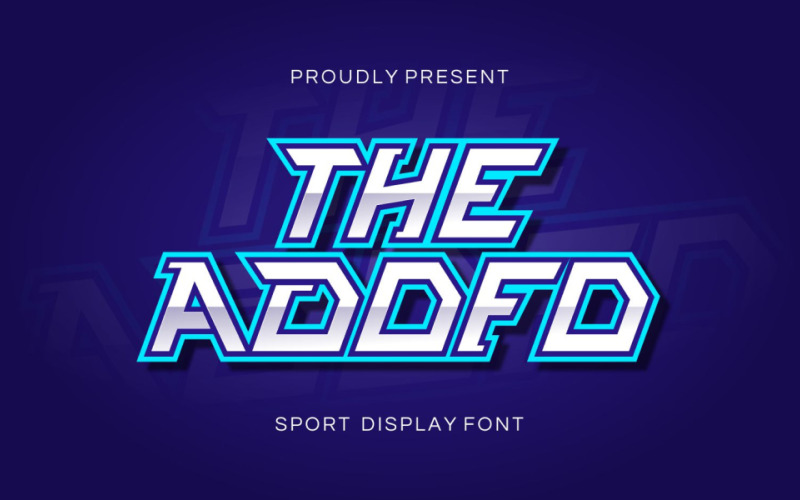 Adofo Sport Cool Typeface Font