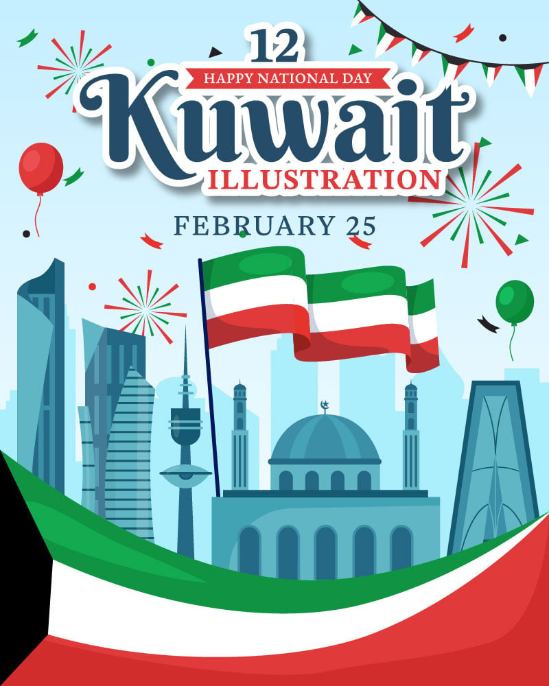 Kit Graphique #372422 Kuwait Jour Divers Modles Web - Logo template Preview