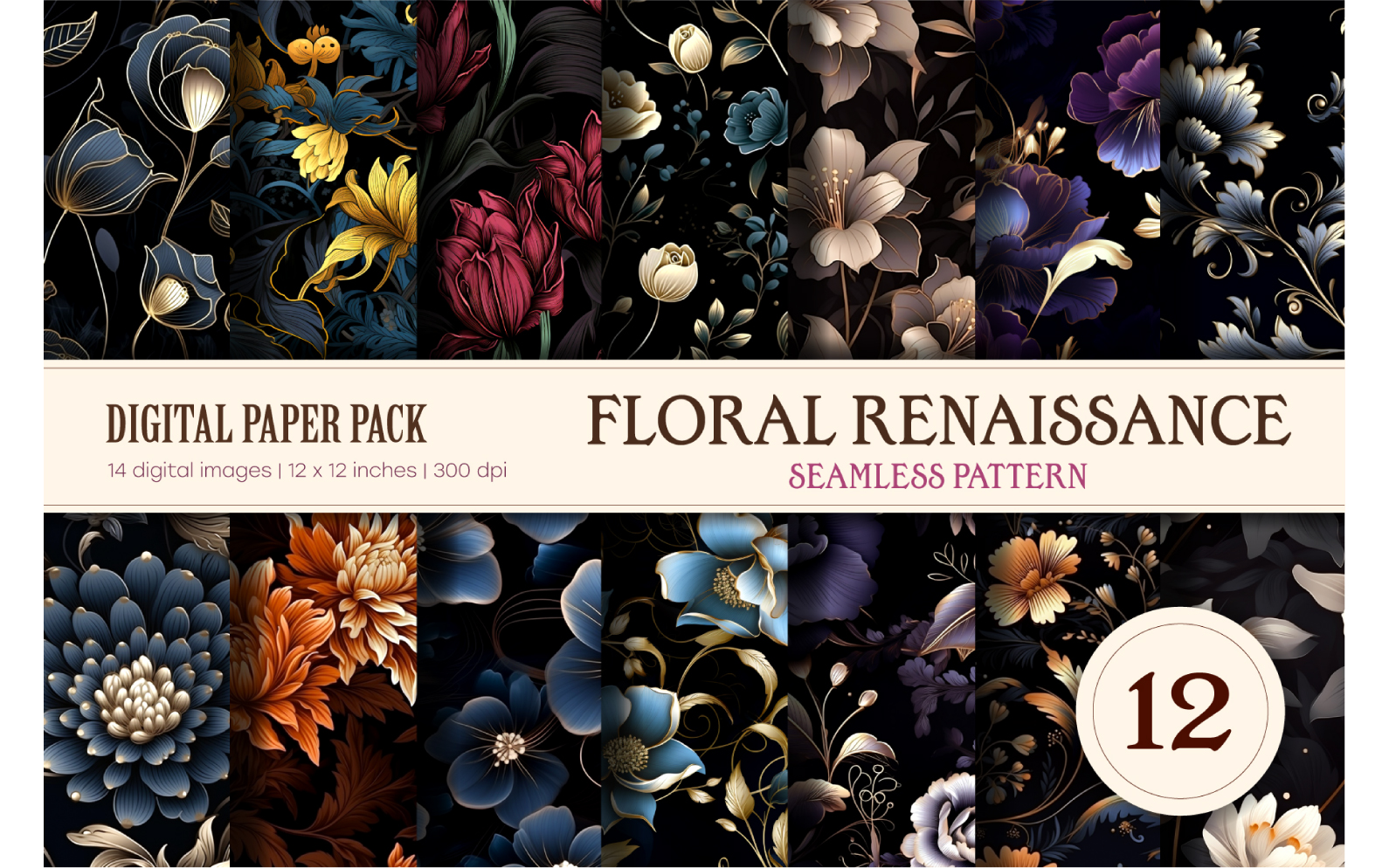 Kit Graphique #372473 Pattern Fleur Web Design - Logo template Preview