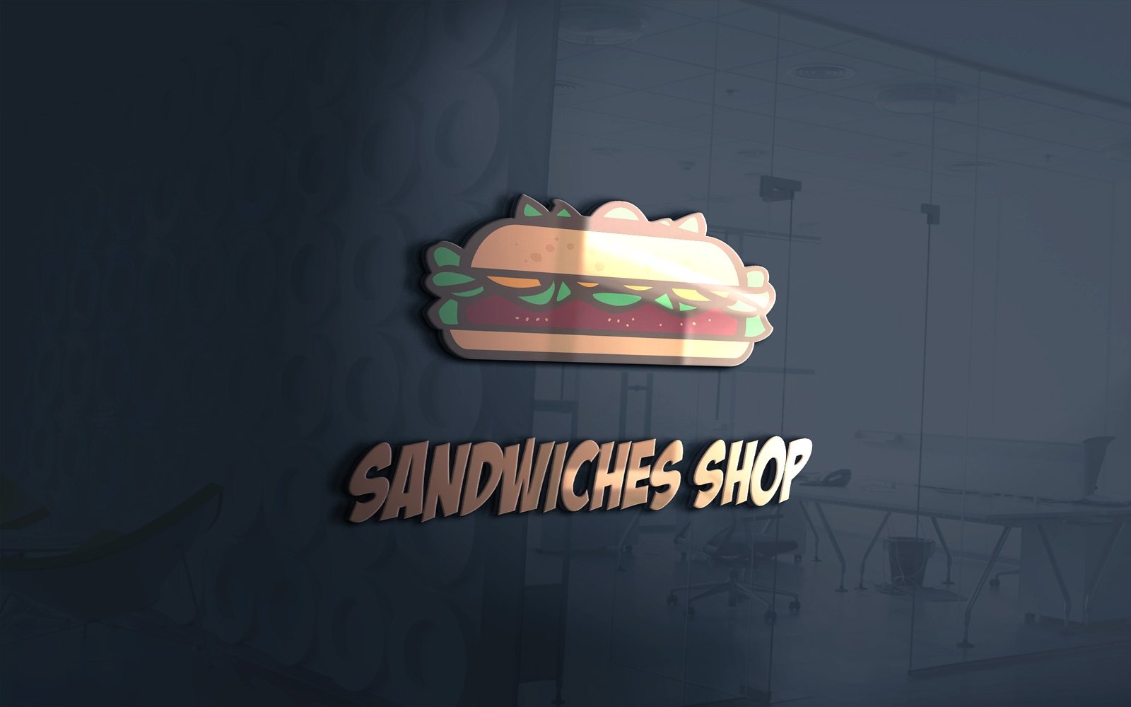 Template #372561 Food Sandwich Webdesign Template - Logo template Preview