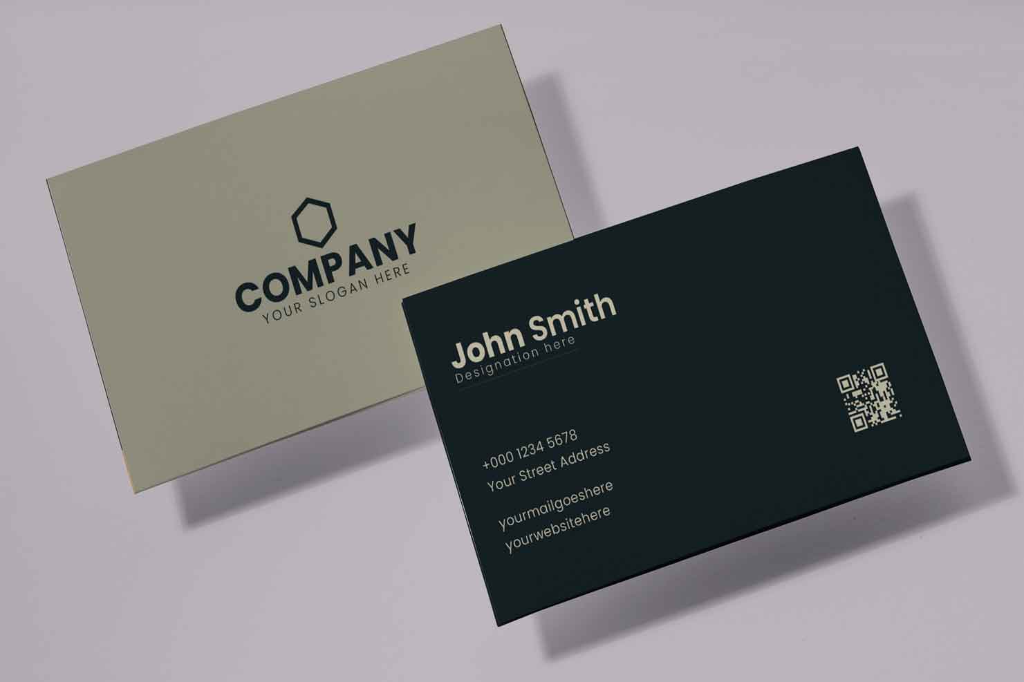 Template #372573 Card Clean Webdesign Template - Logo template Preview
