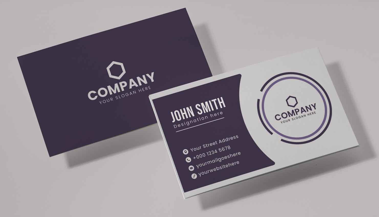 Template #372578 Card Clean Webdesign Template - Logo template Preview