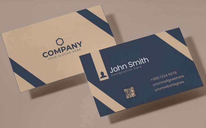Corporate Business Card - Visiting Card Corporate Identity
