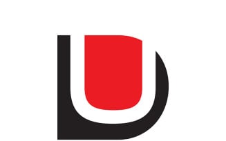 Letter du, ud abstract company or brand Logo Design