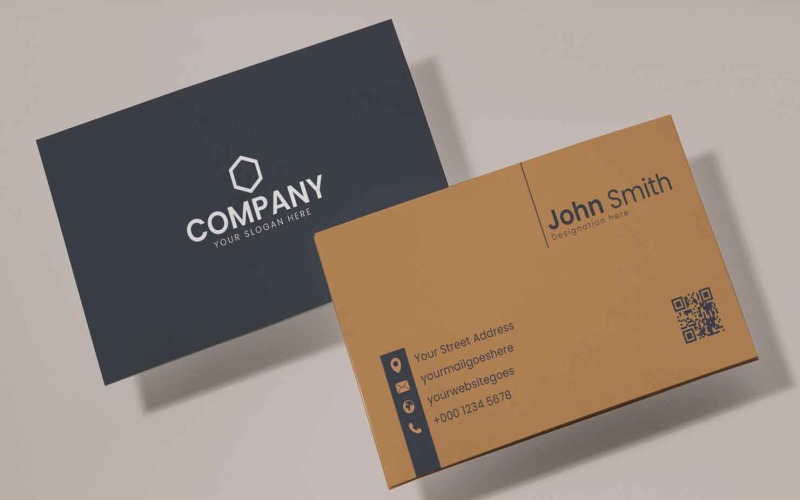 Minimalist Business Card Design Corporate Identity