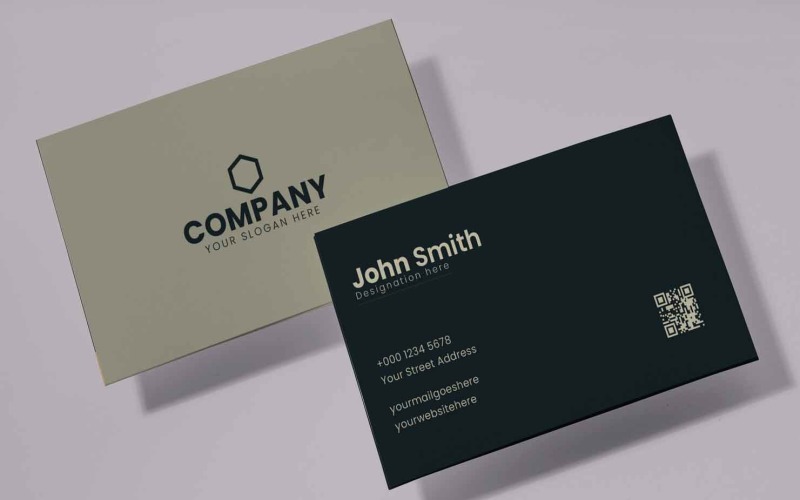 Modern stationery business card template Corporate Identity