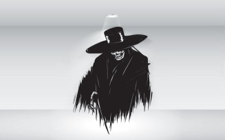 Reaper Of Death Halloween Vector File