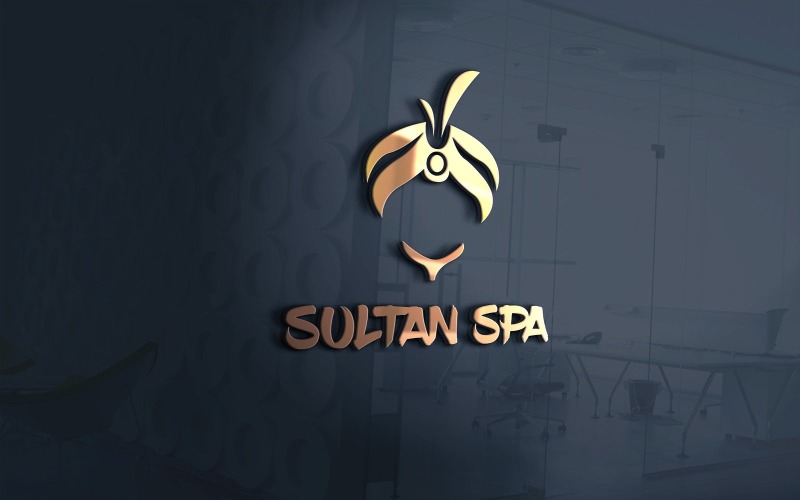 Sultan Spa Logo Vector File Logo Template