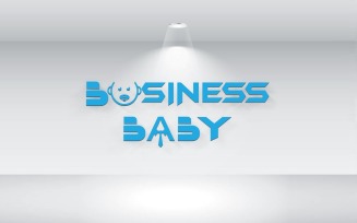 Business Baby Logo Vector File
