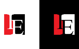 Letter ie, ei abstract company or brand Logo Design
